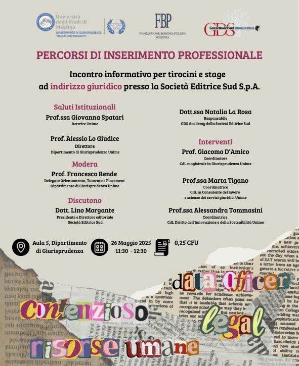 PERCORSI DI INSERIMENTO PROFESSIONALE
