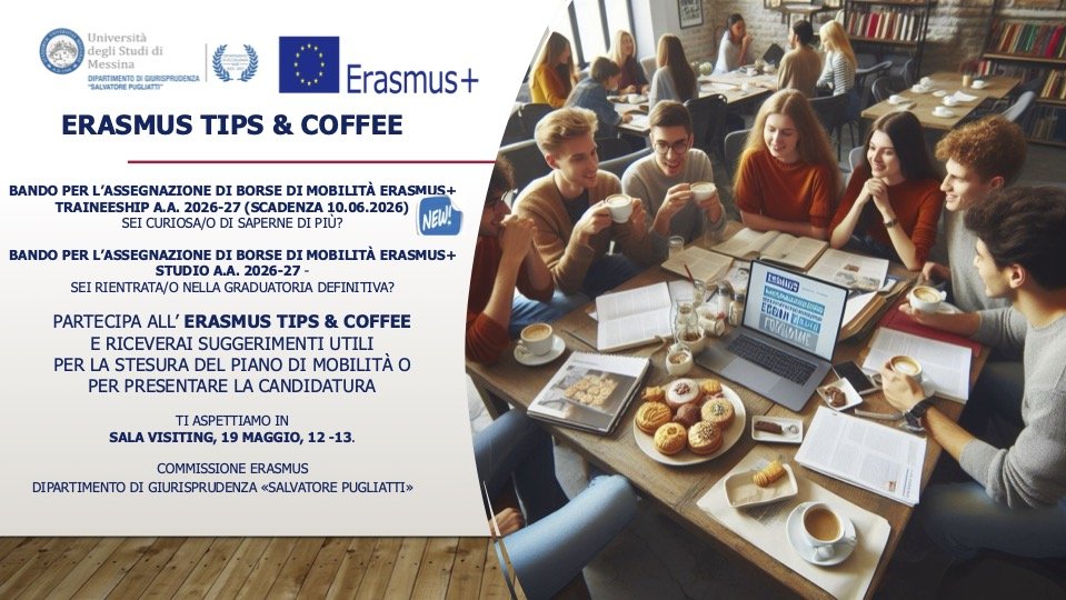 erasmus tips coffee 2026-2027
