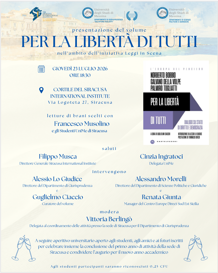 Per la libertà di tutti